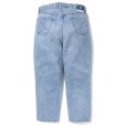 画像2: CHALLENGER/DENIM PANTS（WASHED INDIGO）［デニムパンツ-25春夏］ (2)