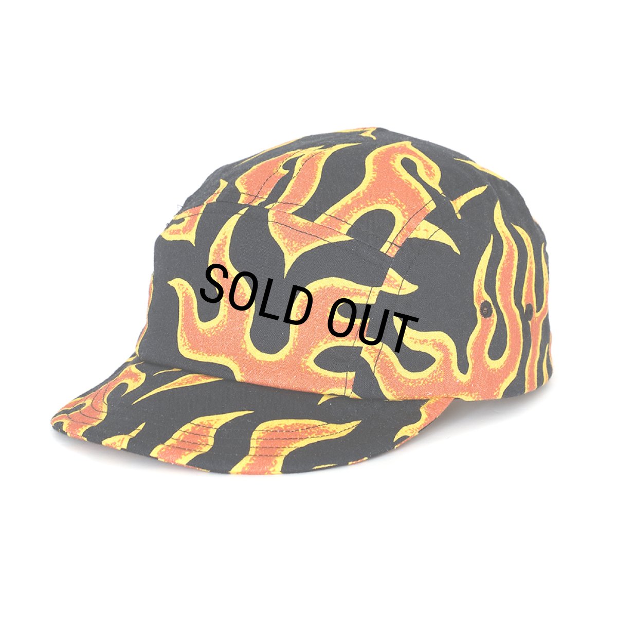 画像1: CHALLENGER/FIRE JET CAP（ORANGE/BLACK）［ファイヤージェットキャップ-25春夏］ (1)