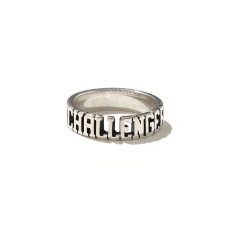 画像1: CHALLENGER/LOGO RING（SILVER）［ロゴリング-25春夏］ (1)