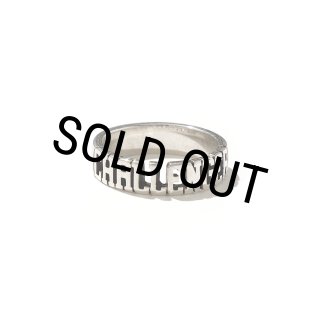CHALLENGER/LOGO RING（SILVER）［ロゴリング-25春夏］ - JONAS