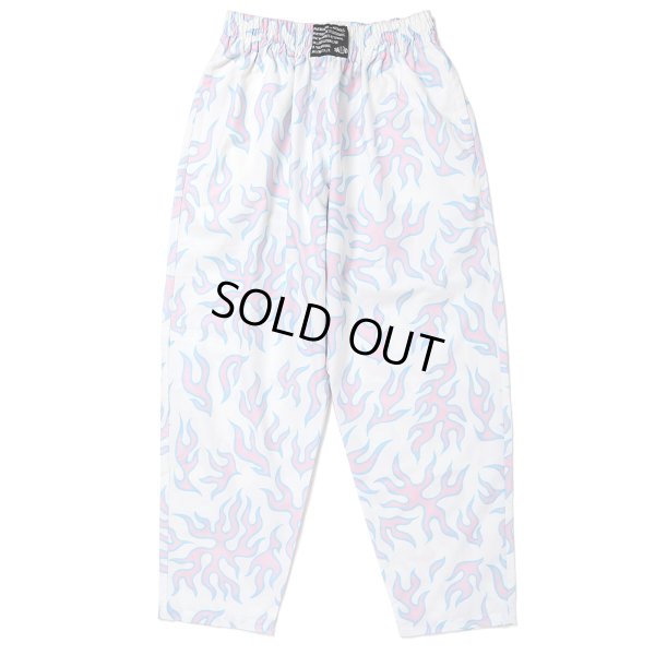 画像1: CHALLENGER/FIRE PANTS（LT PINK/WHITE）［ファイヤーパンツ-25春夏］