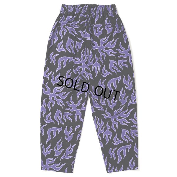 画像2: CHALLENGER/FIRE PANTS（PURPLE/BLACK）［ファイヤーパンツ-25春夏］