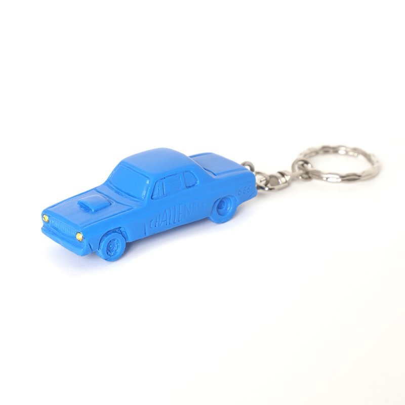 画像1: CHALLENGER × MASA SCULP CAR KEY RING（BLUE）［カーキーリング-25春夏］