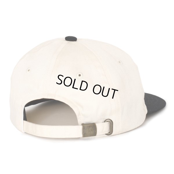画像2: CHALLENGER/CLASSIC TWILL CAP（WHITE/BLACK）［クラシックツイルキャップ-25春夏］