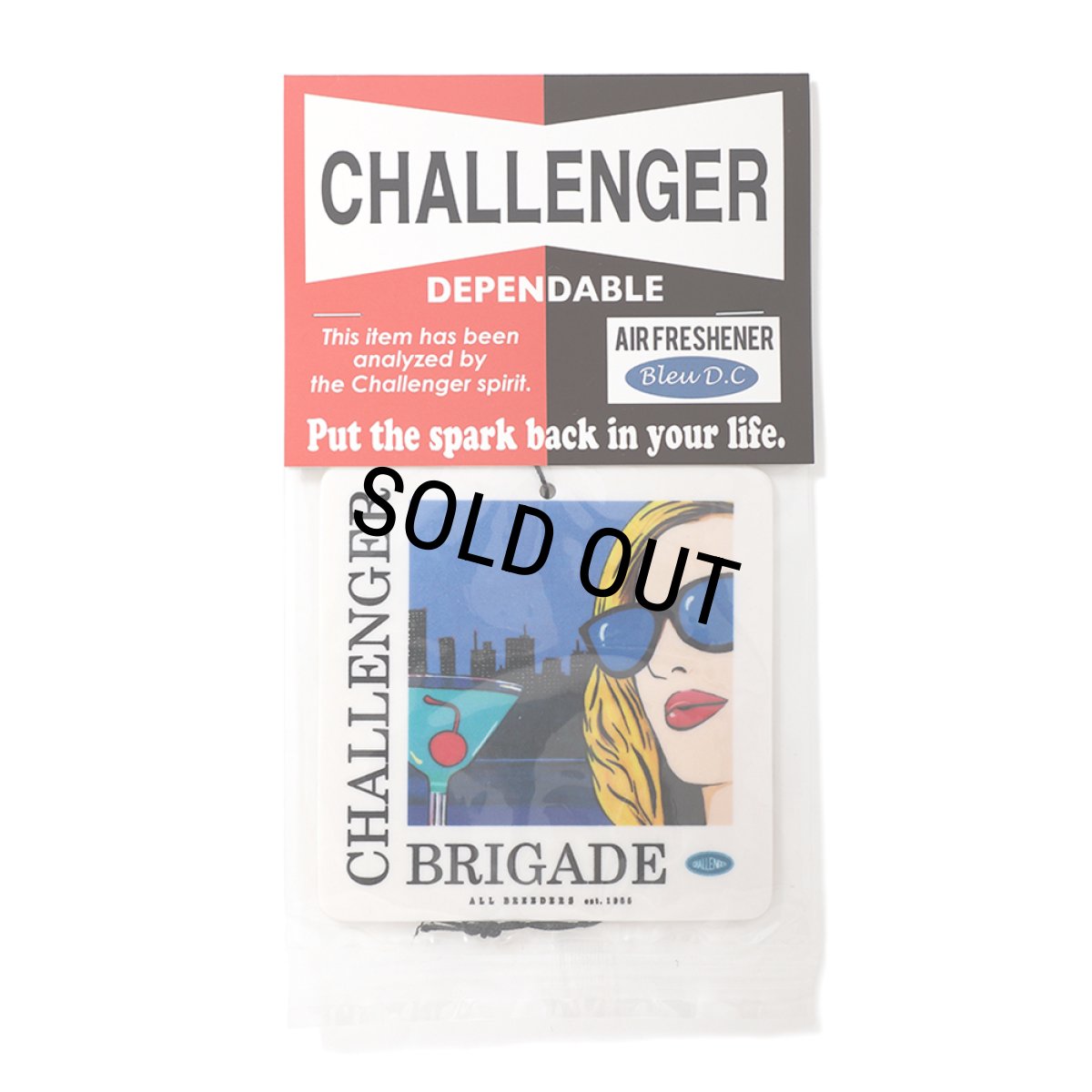 画像1: CHALLENGER/AIR FRESHENER（BLEU D.C）［エアフレッシュナー-25春夏］ (1)