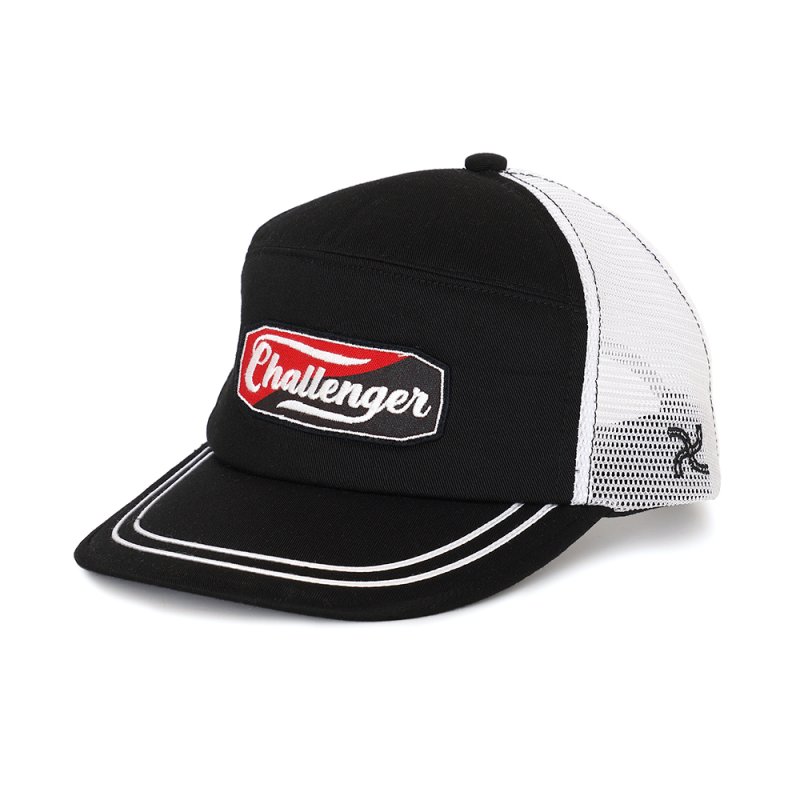 画像1: CHALLENGER/TWO TONE LOGO CAP（BLACK）［ツートーンロゴキャップ-25春夏］