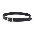 画像4: CHALLENGER/FIRE LEATHER BELT（BLACK）［ファイヤーレザーベルト-25春夏］