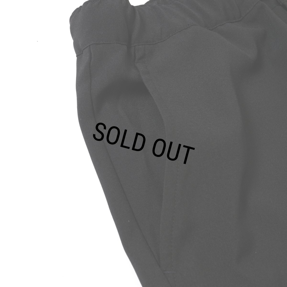 画像6: CHALLENGER/PANAMA PANTS（BLACK）［パナマパンツ-25春夏］ (6)