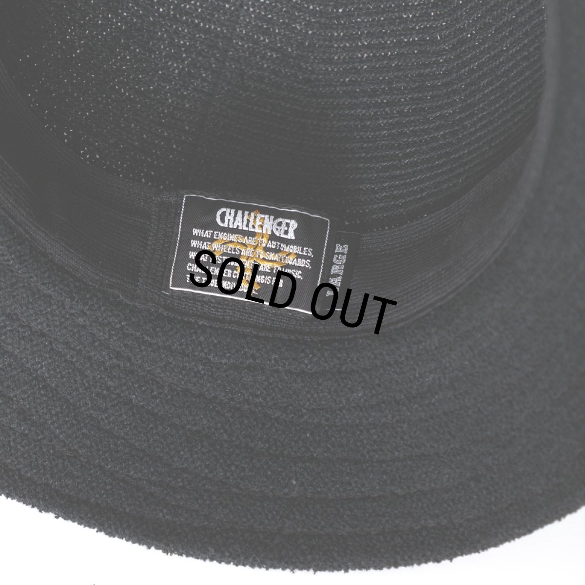画像5: CHALLENGER/CLASSIC BALL HAT（BLACK）［クラシックボールハット-25春夏］ (5)