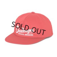 CHALLENGER/RACING CAP（RED）［レーシングキャップ-25春夏］