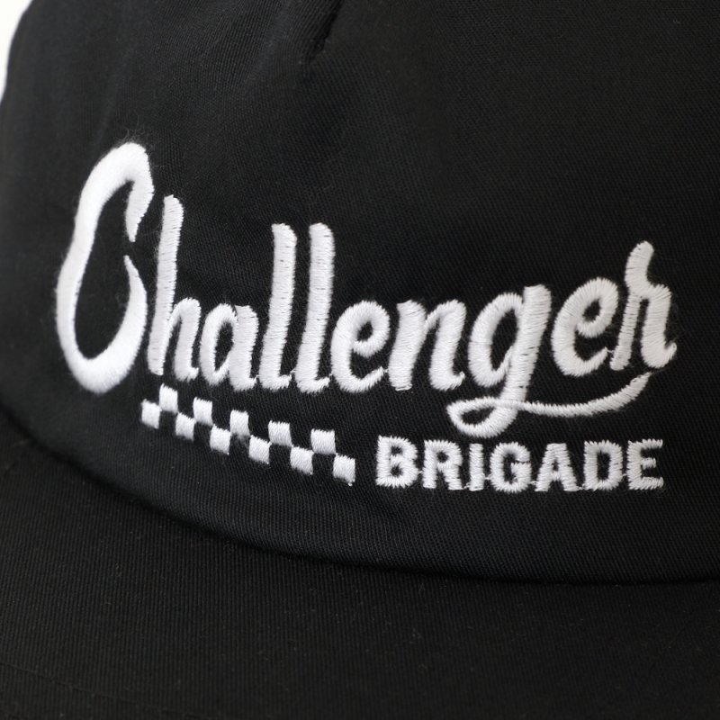 画像3: CHALLENGER/RACING CAP（BLACK）［レーシングキャップ-25春夏］
