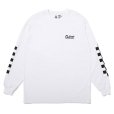 画像2: CHALLENGER/L/S CHECKER TEE（WHITE）［プリント長袖T-25春夏］ (2)