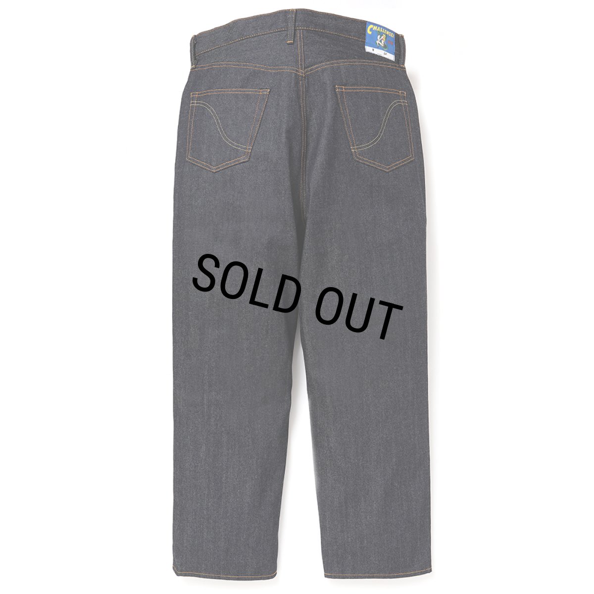 画像2: CHALLENGER/DENIM PANTS（INDIGO）［デニムパンツ-25春夏］ (2)