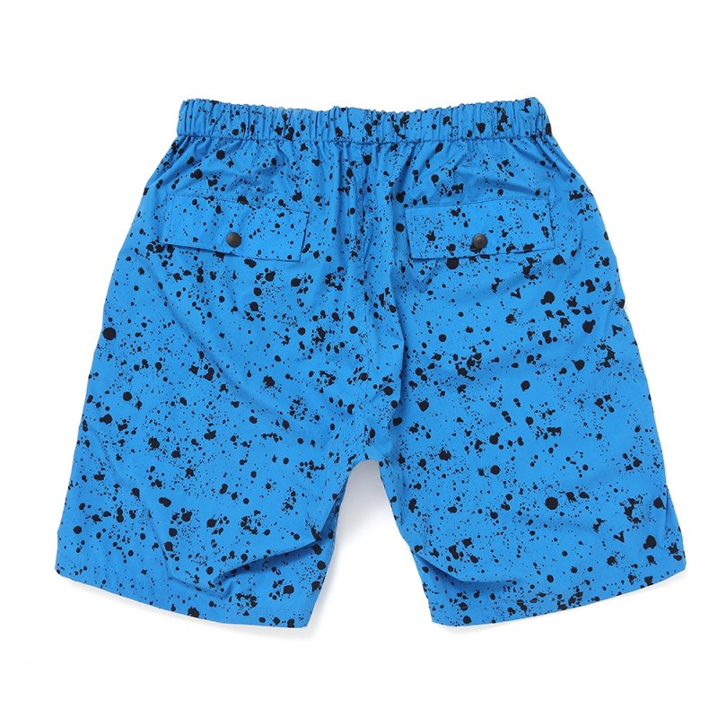 画像2: CHALLENGER/SPLATTER MARINE SHORTS（BLUE）［スプラッターマリンショーツ-25春夏］