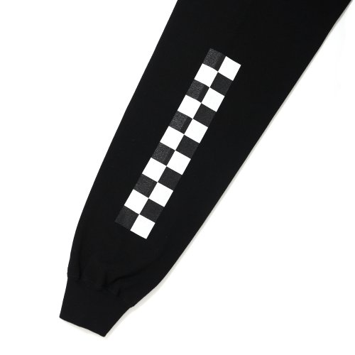 他の写真3: CHALLENGER/L/S CHECKER TEE（BLACK）［プリント長袖T-25春夏］