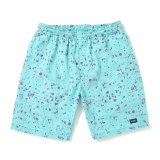 CHALLENGER/SPLATTER MARINE SHORTS（MINT）［スプラッターマリンショーツ-25春夏］