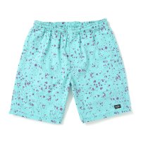 CHALLENGER/SPLATTER MARINE SHORTS（MINT）［スプラッターマリンショーツ-25春夏］