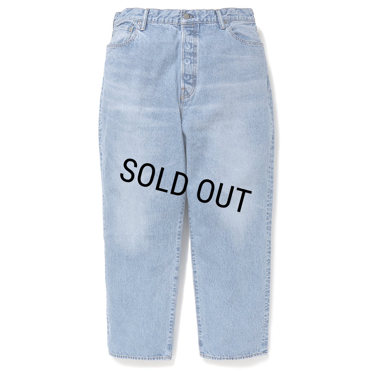 画像1: CHALLENGER/DENIM PANTS（WASHED INDIGO）［デニムパンツ-25春夏］ (1)