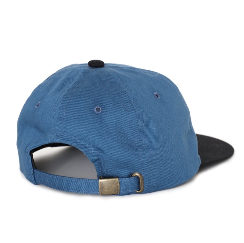 画像2: CHALLENGER/CLASSIC TWILL CAP（BLUE/BLACK）［クラシックツイルキャップ-25春夏］