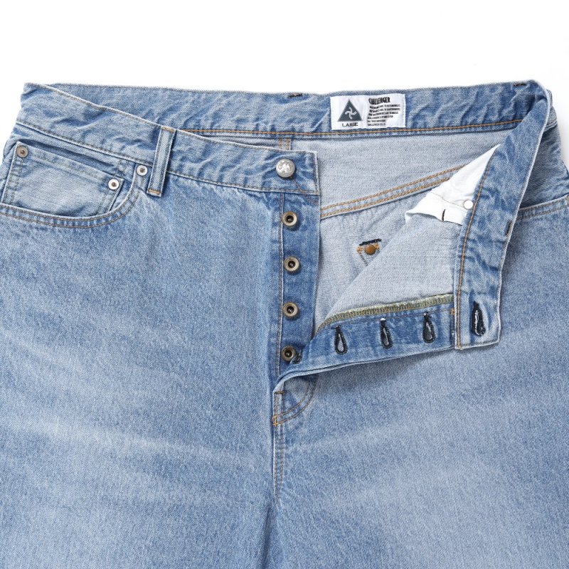 画像3: CHALLENGER/DENIM PANTS（WASHED INDIGO）［デニムパンツ-25春夏］
