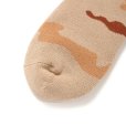 画像3: CHALLENGER/CAMO SOCKS（BEIGE CAMO）［カモソックス-25春夏］ (3)