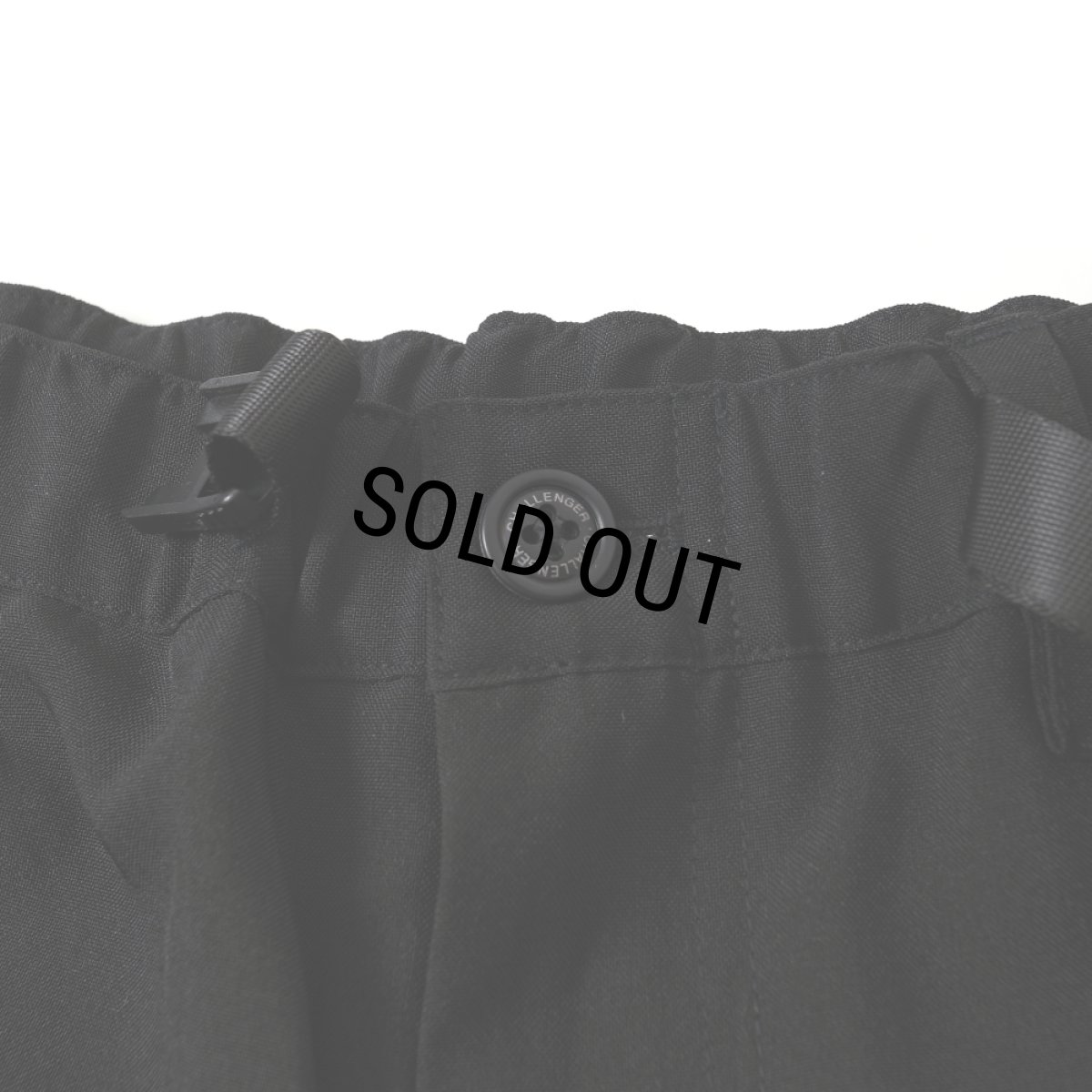 画像4: CHALLENGER/PANAMA PANTS（BLACK）［パナマパンツ-25春夏］ (4)