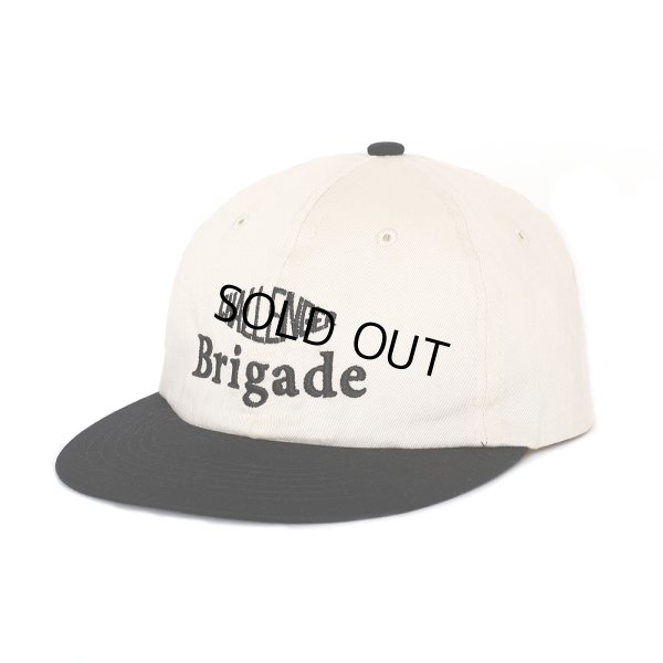 画像1: CHALLENGER/CLASSIC TWILL CAP（WHITE/BLACK）［クラシックツイルキャップ-25春夏］
