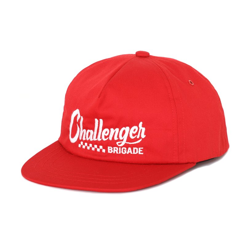 画像1: CHALLENGER/RACING CAP（RED）［レーシングキャップ-25春夏］