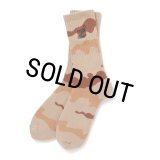 CHALLENGER/CAMO SOCKS（BEIGE CAMO）［カモソックス-25春夏］