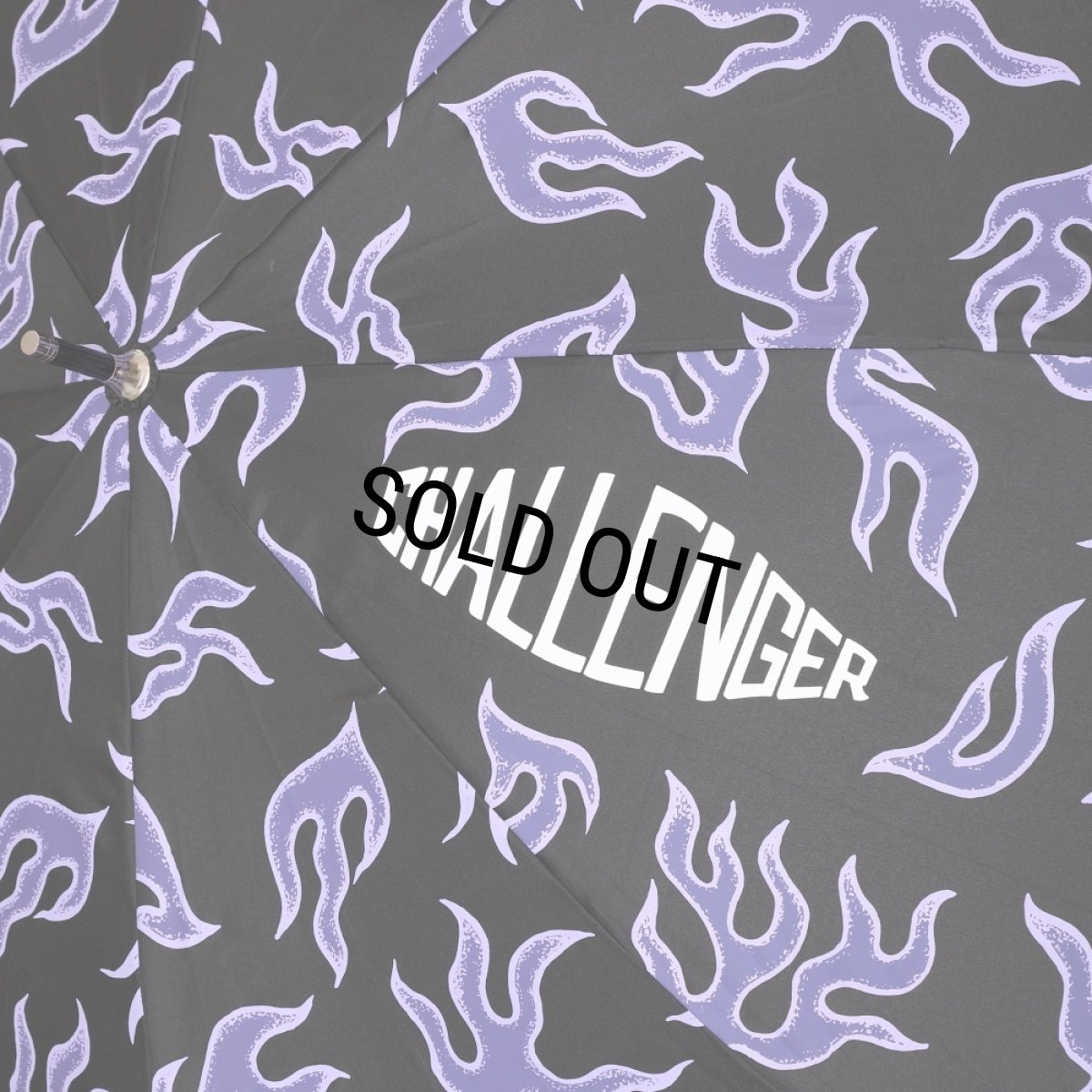 画像6: CHALLENGER/FIRE UMBRELLA（BLACK/PURPLE）［ファイヤーアンブレラ-25春夏］ (6)