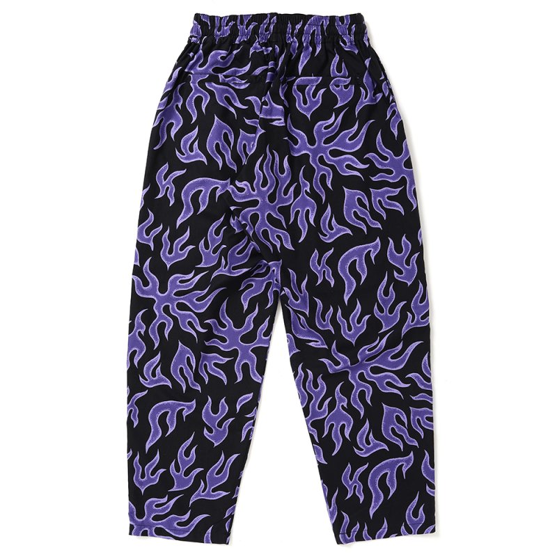 画像2: CHALLENGER/FIRE PANTS（PURPLE/BLACK）［ファイヤーパンツ-25春夏］