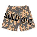 CHALLENGER/FIRE SHORTS（ORANGE/BLACK）［ファイヤーショーツ-25春夏］