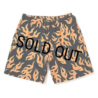 CHALLENGER スプラッタープリント ショートパンツ M SPLATTER MARINE SHORTS【BLUE】｜CHALLENGER｜MELTING POT