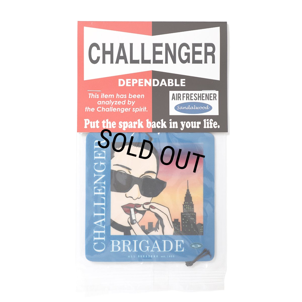 画像1: CHALLENGER/AIR FRESHENER（SANDALWOOD）［エアフレッシュナー-25春夏］ (1)