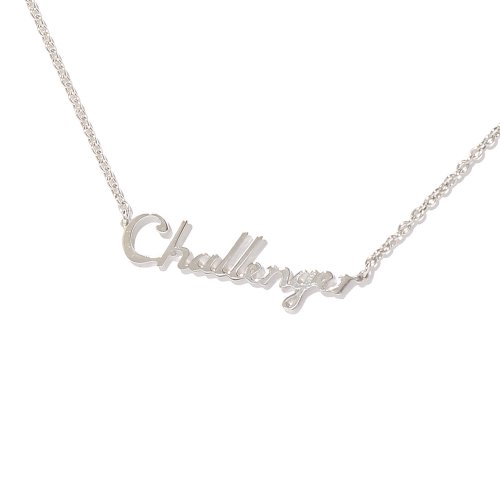他の写真2: CHALLENGER/LOGO NECKLACE（SILVER）［ロゴネックレス-25春夏］