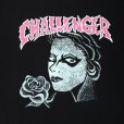 画像3: CHALLENGER/L/S PUNK GIRL TEE（BLACK）［プリント長袖T-25春夏］ (3)