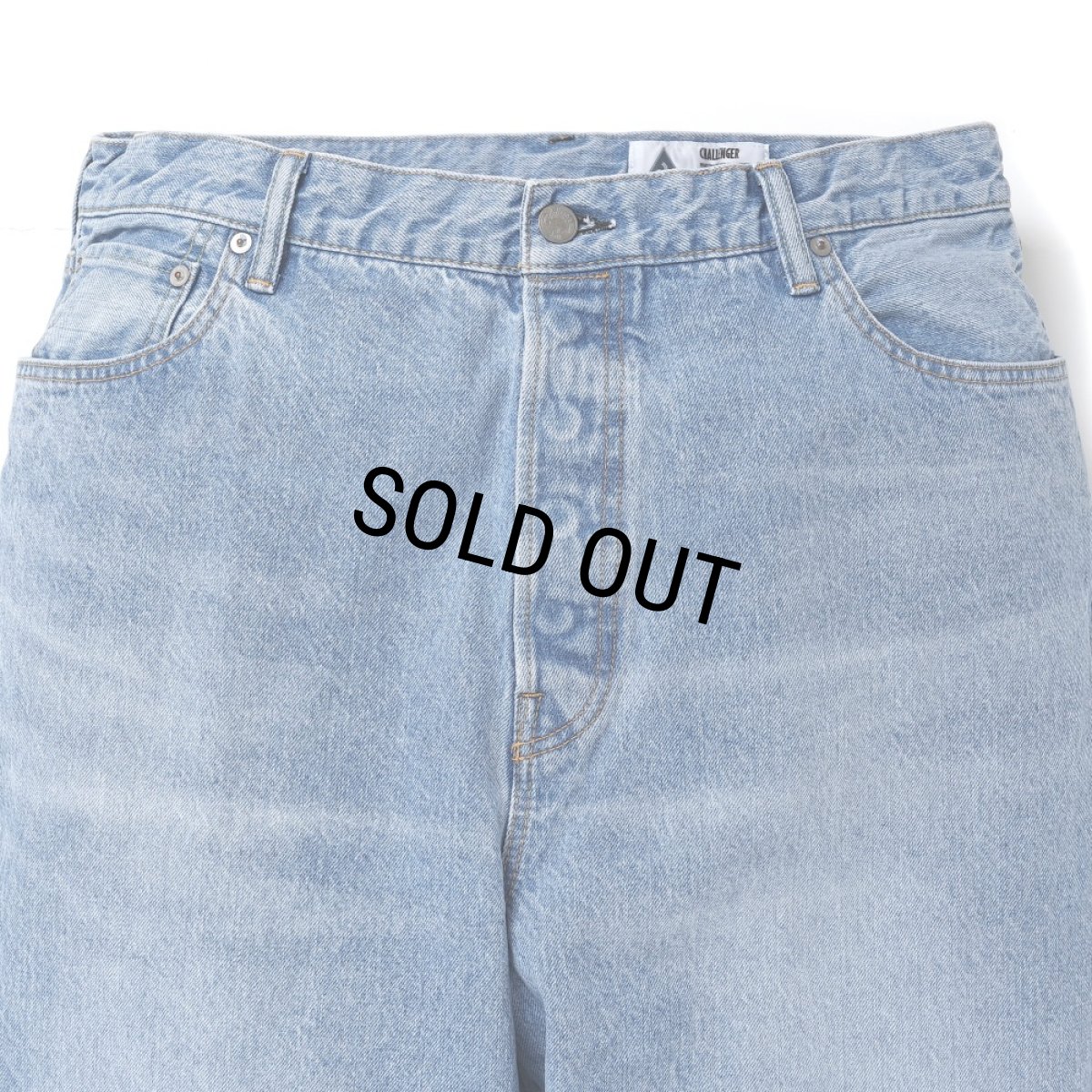 画像3: CHALLENGER/DENIM PANTS（WASHED INDIGO）［デニムパンツ-25春夏］ (3)
