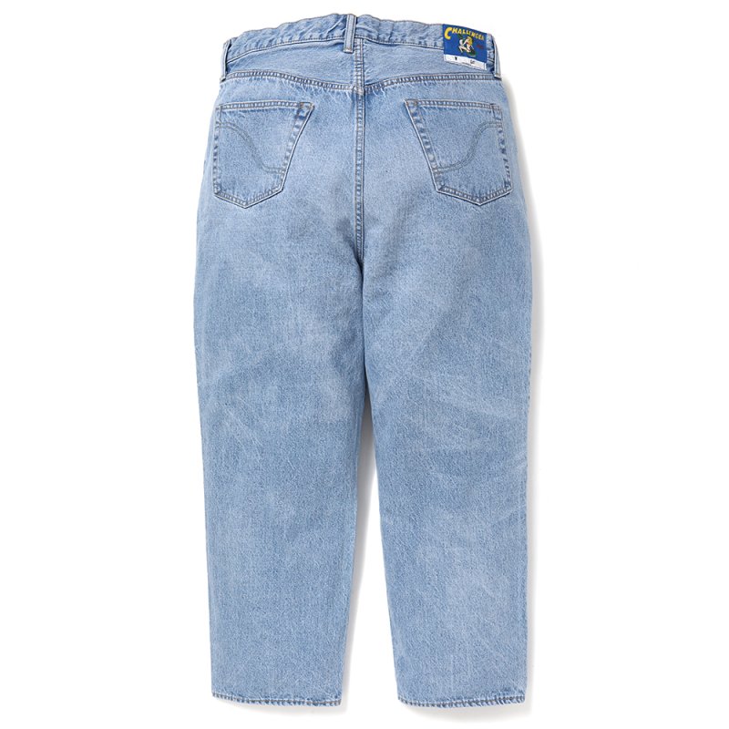 画像2: CHALLENGER/DENIM PANTS（WASHED INDIGO）［デニムパンツ-25春夏］