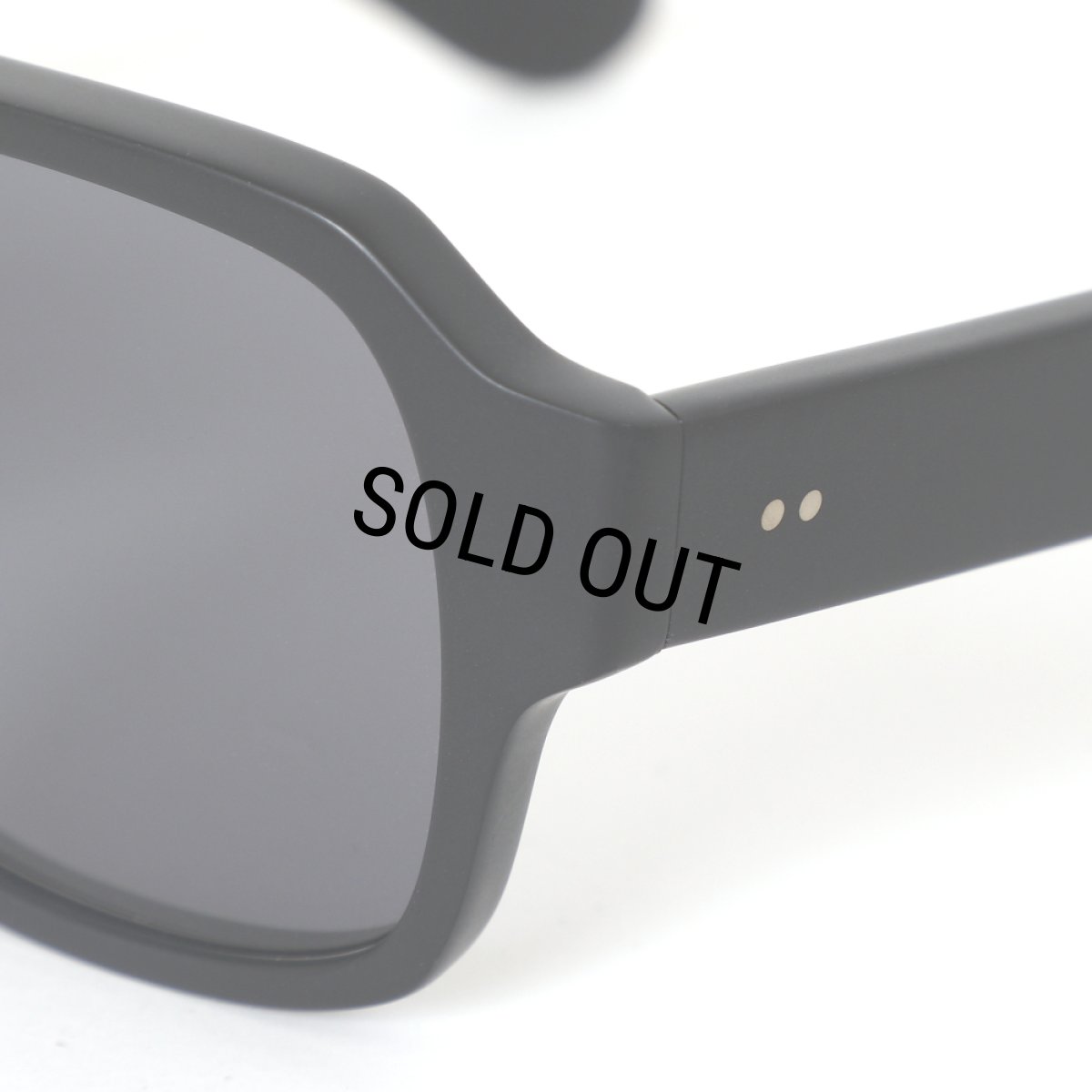 画像3: CHALLENGER/Lunetta BADA SUNGLASSES（BLACK/BLACK LENS）［サングラス-25春夏］ (3)