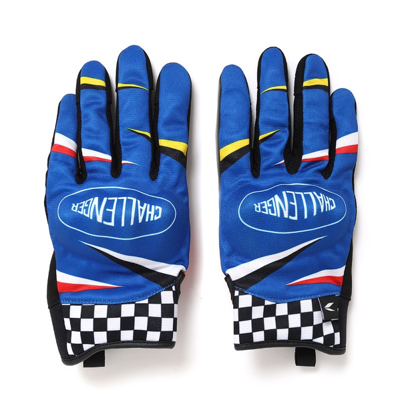 画像1: CHALLENGER/MX GLOVE（BLUE）［モトクロスグローブ-25春夏］