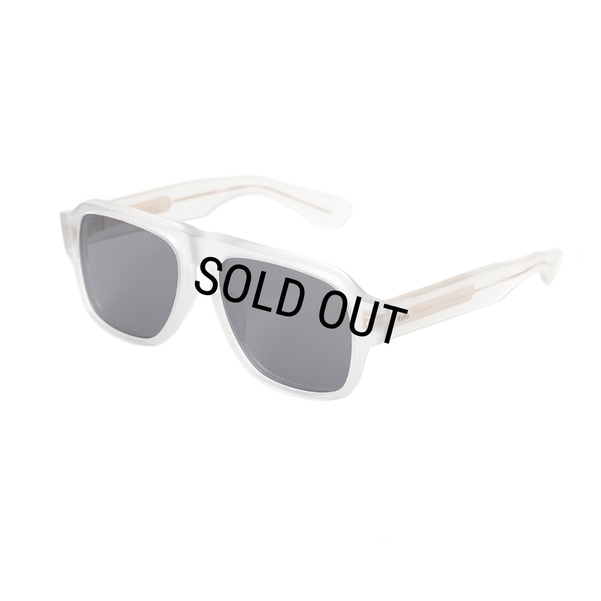 画像1: CHALLENGER/Lunetta BADA SUNGLASSES（WHITE/BLACK LENS）［サングラス-25春夏］ (1)