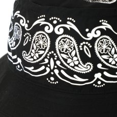 画像4: CHALLENGER/BANDANA HAT（BLACK）［バンダナハット-25春夏］ (4)
