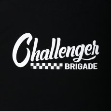 画像4: CHALLENGER/L/S CHECKER TEE（BLACK）［プリント長袖T-25春夏］ (4)
