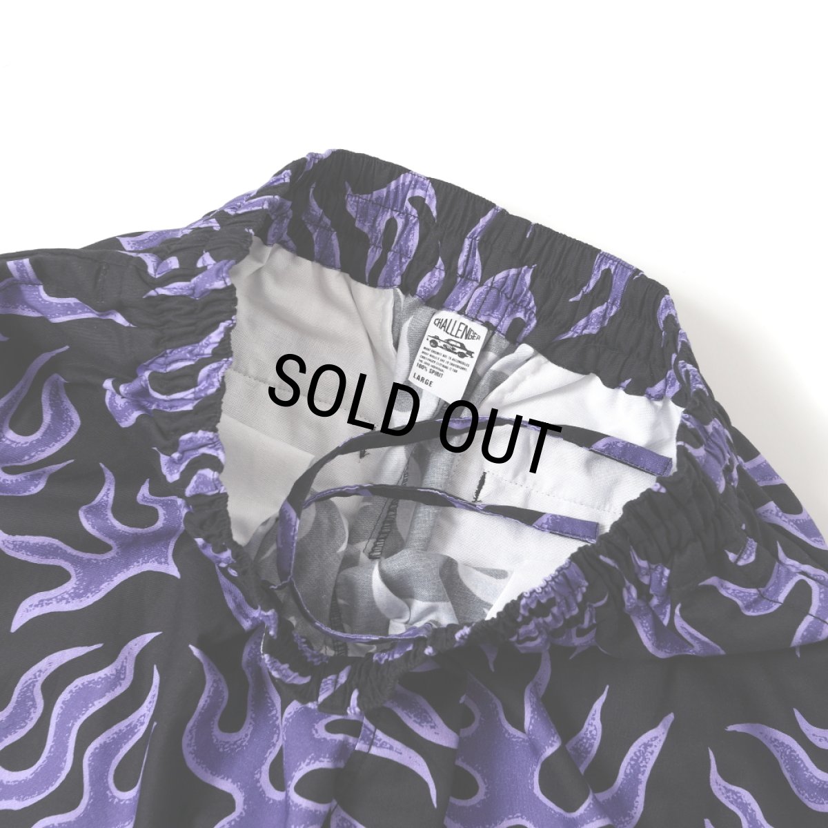 画像3: CHALLENGER/FIRE PANTS（PURPLE/BLACK）［ファイヤーパンツ-25春夏］ (3)