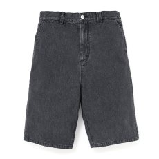 画像2: CHALLENGER/BAGGY SHORTS（WASHED BLACK）［バギーショーツ-25春夏］ (2)