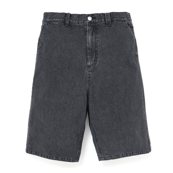 画像2: CHALLENGER/BAGGY SHORTS（WASHED BLACK）［バギーショーツ-25春夏］