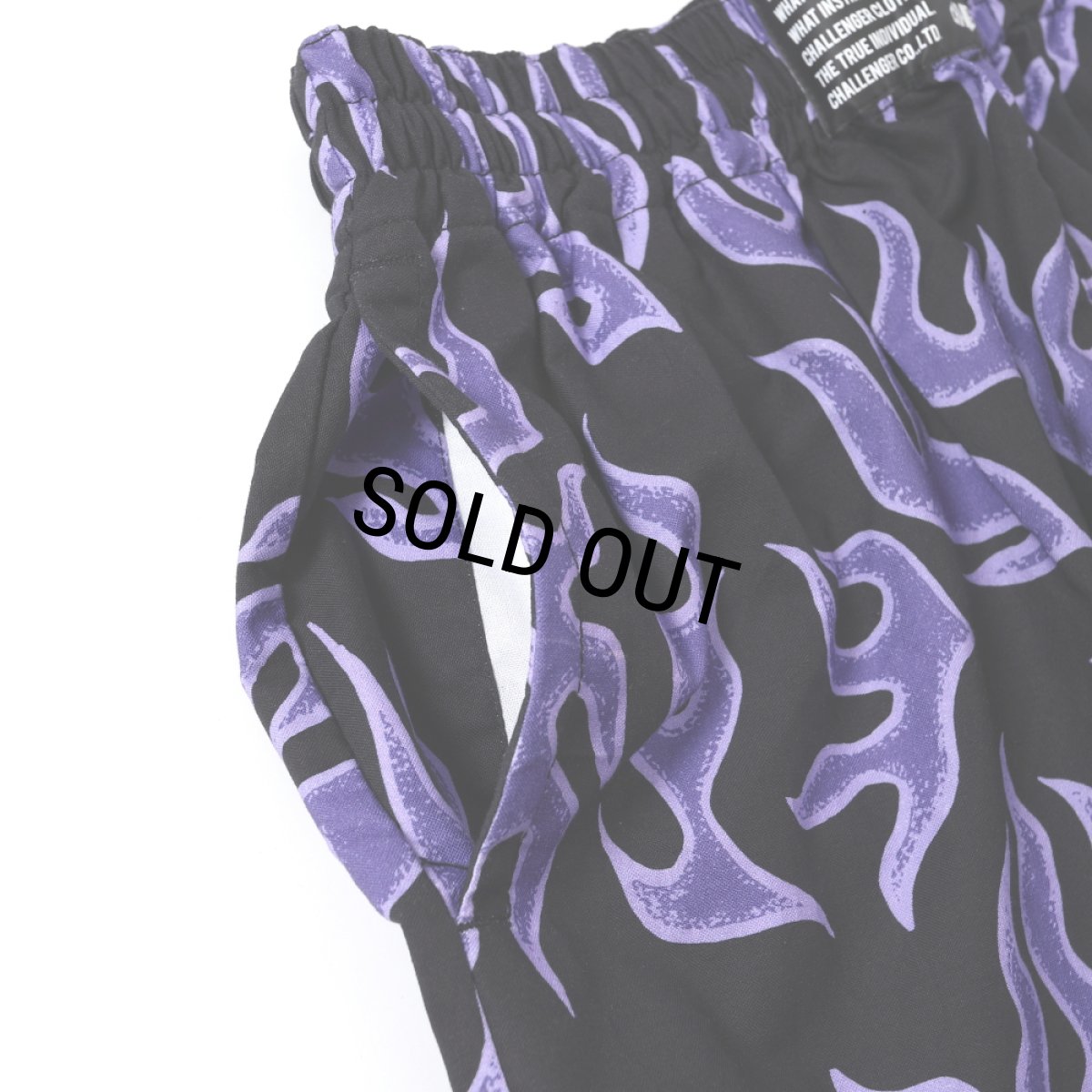 画像5: CHALLENGER/FIRE PANTS（PURPLE/BLACK）［ファイヤーパンツ-25春夏］ (5)
