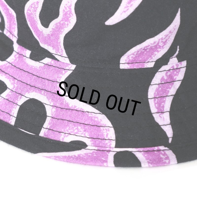 CHALLENGER/FIRE HAT（PURPLE/BLACK）［ファイヤーハット-25春夏］ - JONAS