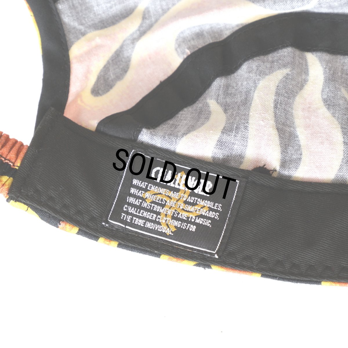 画像4: CHALLENGER/FIRE JET CAP（ORANGE/BLACK）［ファイヤージェットキャップ-25春夏］ (4)