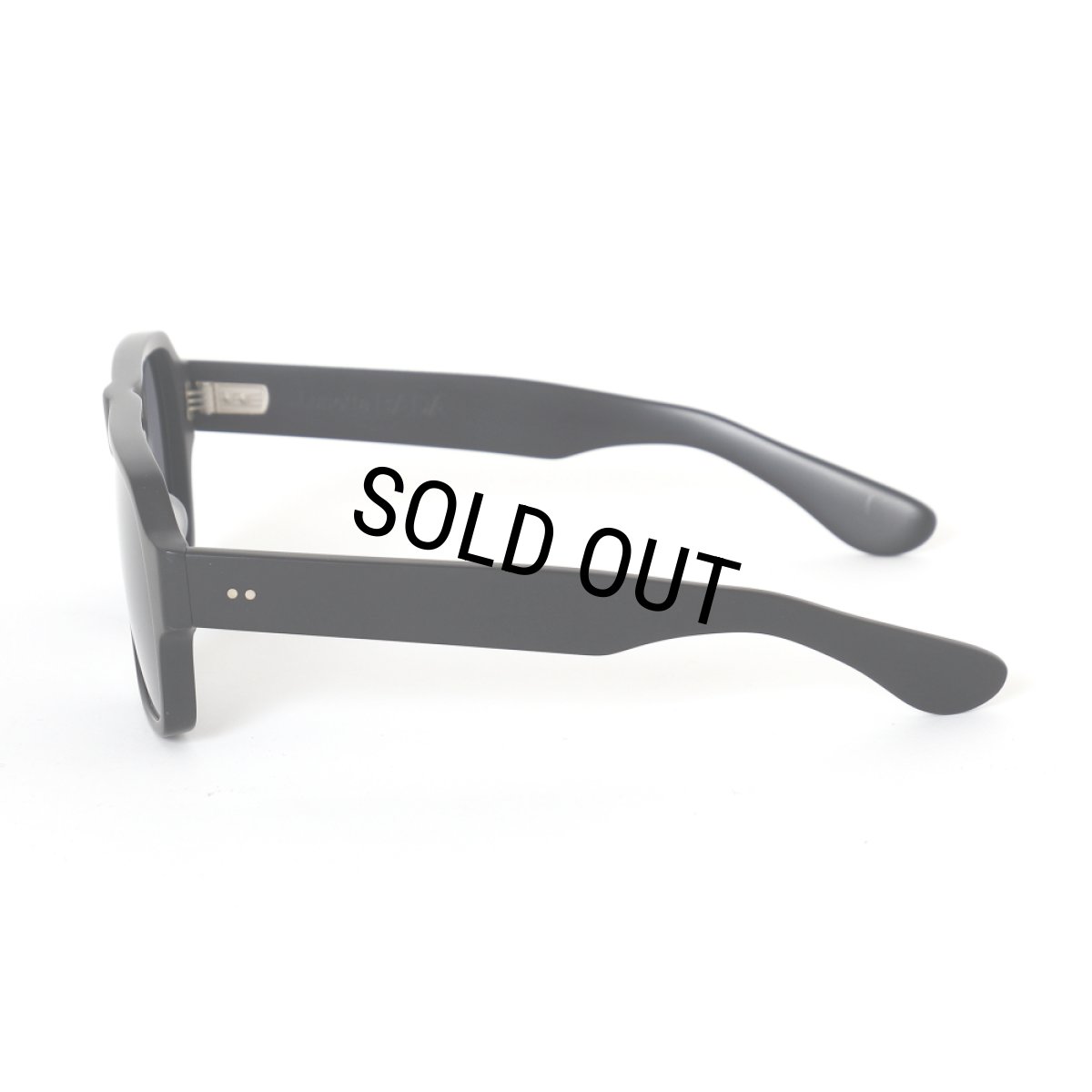 画像2: CHALLENGER/Lunetta BADA SUNGLASSES（BLACK/BLACK LENS）［サングラス-25春夏］ (2)